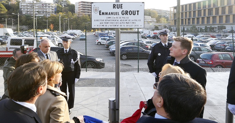 Inauguration de la rue Emmanuel Grout